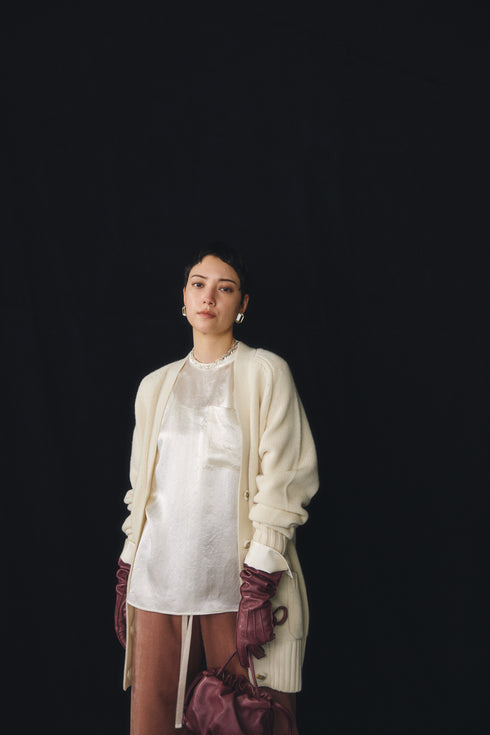 plain satin shirt